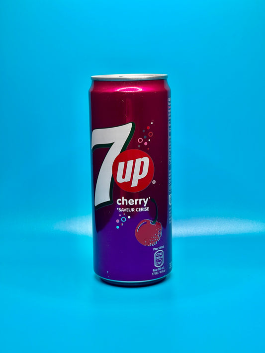 French 7up | Cherry Soda 330ml Can