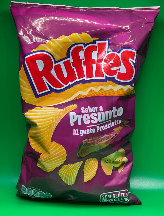 Portuguese Ruffles | Presunto Flavored Chips 100g Bag