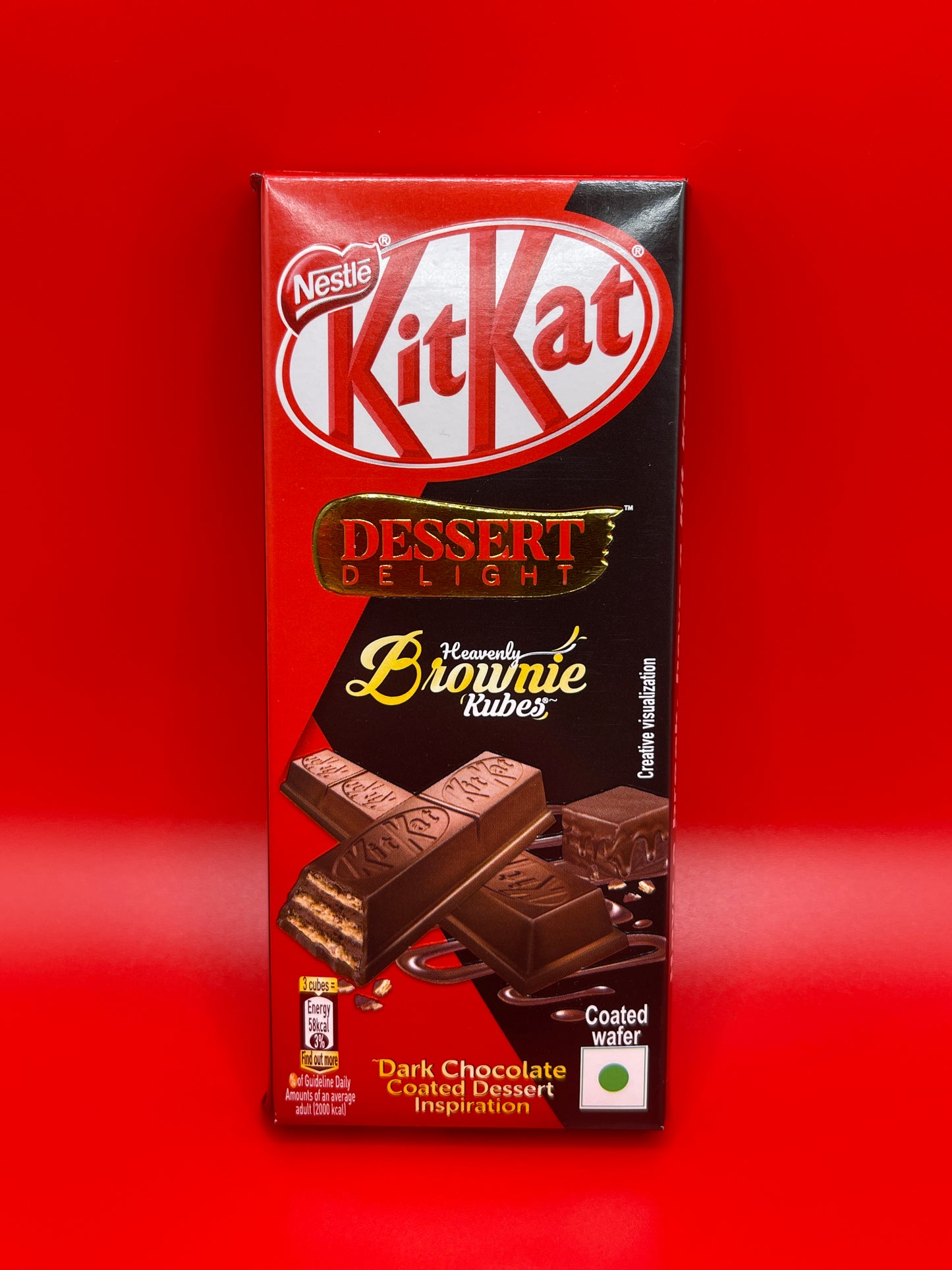 Indian Kit Kat | Heavenly Brownie Dark Chocolate 50g Bar