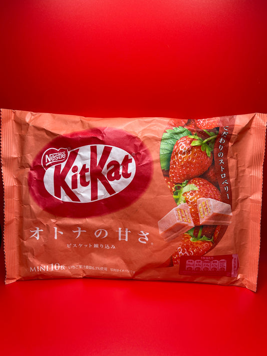 Japanese Kit Kat | Strawberry Mini Bar Pack