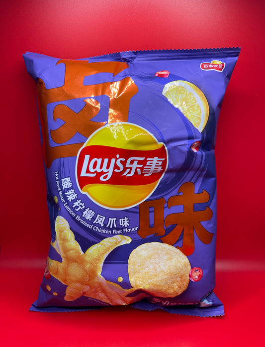 Chinese Lays | Lemon Chicken Feet Flavor 60g Bag