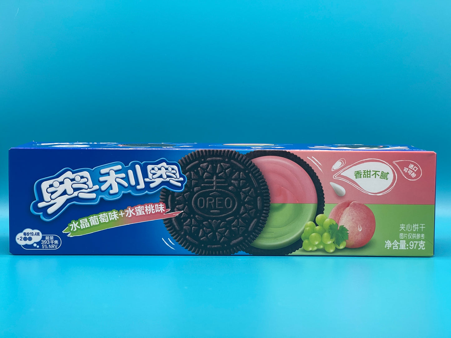 Chinese Oreos | Peach and Grape Mix Cream Cookies