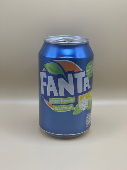 Danish Fanta | Shokata Elderflower & Lemon 330ml Can