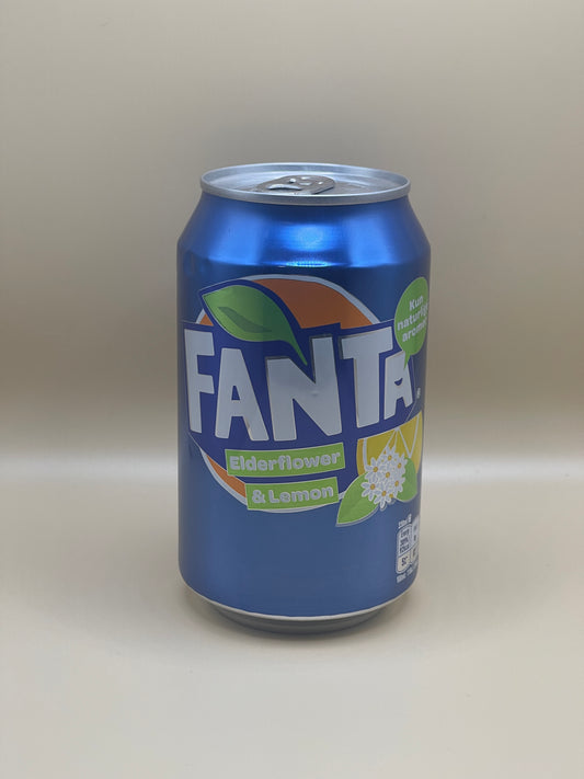 Danish Fanta | Shokata Elderflower & Lemon 330ml Can