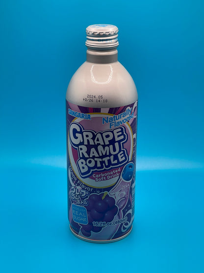 Japanese Soda | Ramu Grape 480ml Bottle