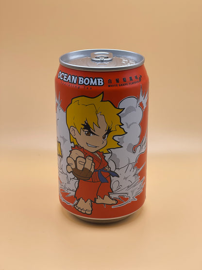 Taiwanese Soda | Street Fighter White Grape 330ml Can